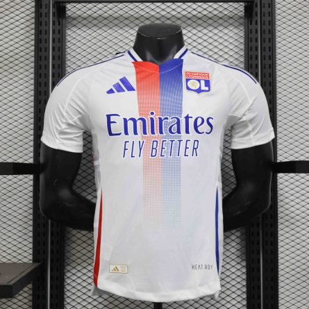 Player Version Lyon Home Jersey 2024/2025