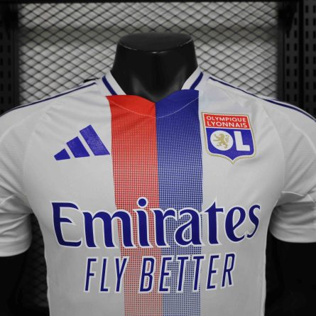 Player Version Lyon Home Jersey 2024/2025 - Image 3