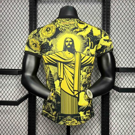 Player Version Brazil X Christ Jersey 2024 - Image 3