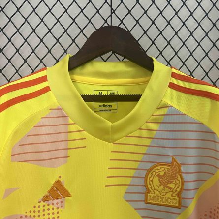 Mexico Yellow Goalkeeper Jersey 2024 - Image 5