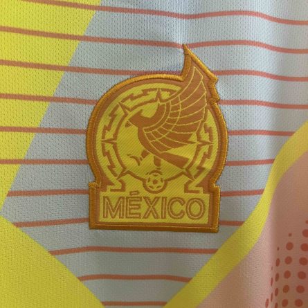 Mexico Yellow Goalkeeper Jersey 2024 - Image 4