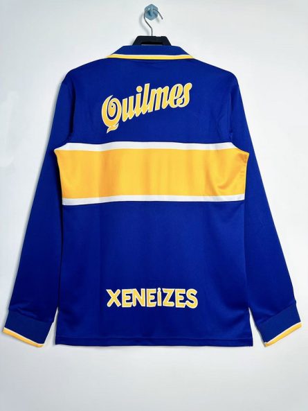 Long Sleeve Boca Juniors Home 1996 1997 - Image 3