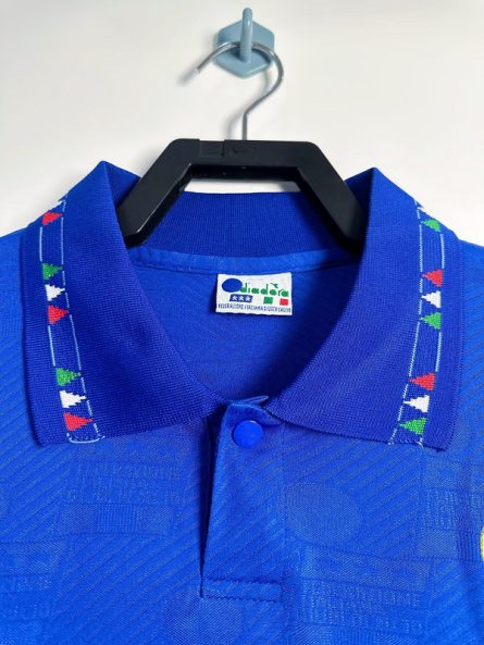 Long Sleeve Italy Home Jersey 1994 - Image 3