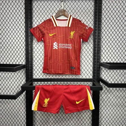 Kids Liverpool Home Jersey 2024 2025 - Image 1
