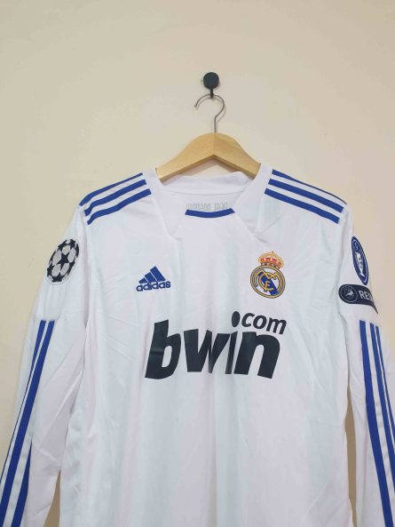 Long Sleeve Real Madrid Home 2010/2011 - Image 4