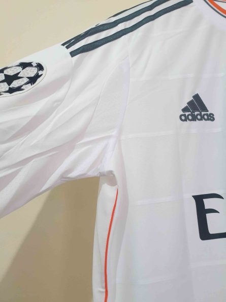 Long Sleeve Real Madrid Home 2013/2014 Champions League Final Edition - Image 4