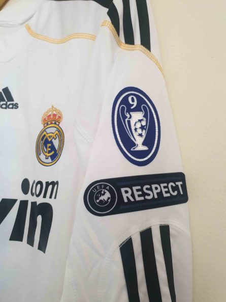 Long Sleeve Real Madrid Home 2009/2010 - Image 5