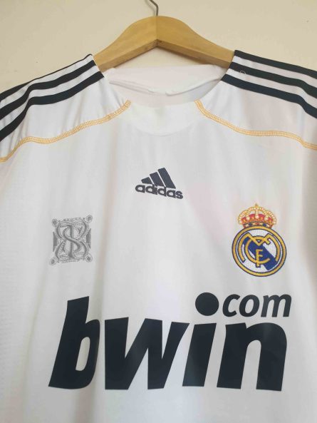 Long Sleeve Real Madrid Home 2009/2010 - Image 4