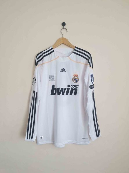 Long Sleeve Real Madrid Home 2009/2010 - Image 1