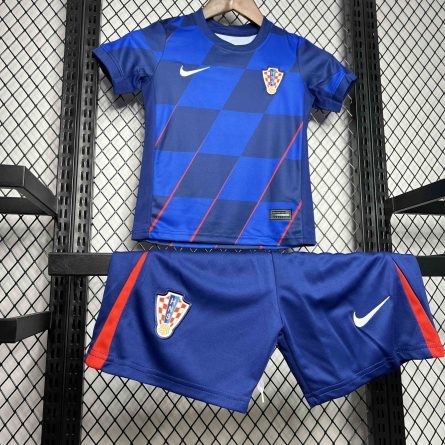 Kids Croatia Away Jersey 2024 2025 - Image 3