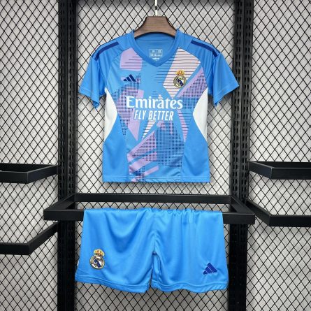 Kids Real Madrid Goalkeeper Jersey 2024/2025 - Image 1