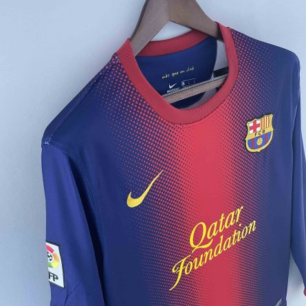Long Sleeve Barcelona Home 2012/2013 - Image 5