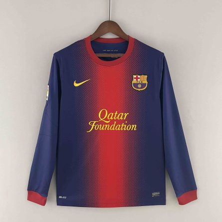 Long Sleeve Barcelona Home 2012/2013 - Image 1