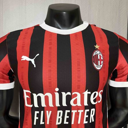 Player Version AC Milan Home Jersey 2024/2025 - Image 3