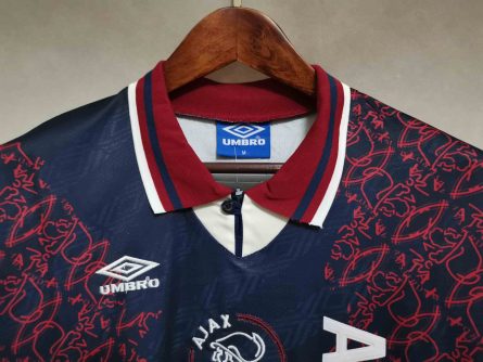 Long Sleeve Ajax Away Jersey 1994 1995 - Image 7