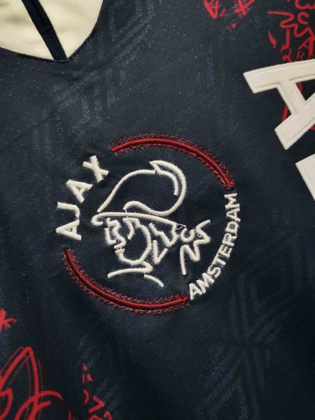 Long Sleeve Ajax Away Jersey 1994 1995 - Image 6