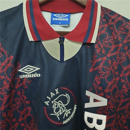 Long Sleeve Ajax Away Jersey 1994 1995 - Image 3