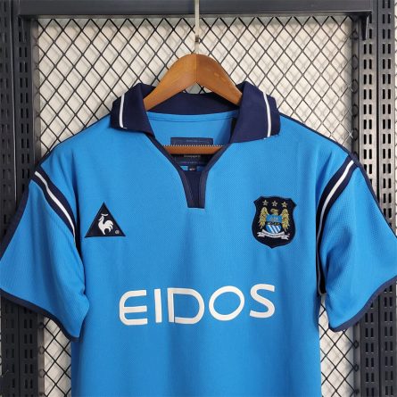 Manchester City Home 2001 2002 - Image 3