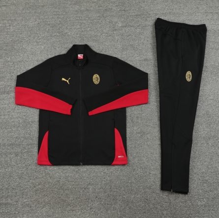 AC Milan Anthem Jacket 2025 Black (AC9919) - Image 3