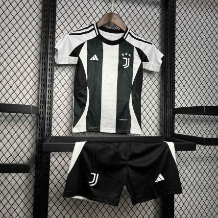 Kids Juventus Home Jersey 2024 2025 - Image 2