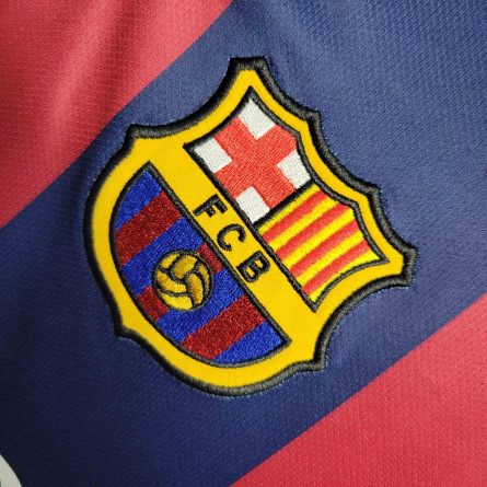 Long Sleeve Barcelona Home 2014/2015 - Image 4