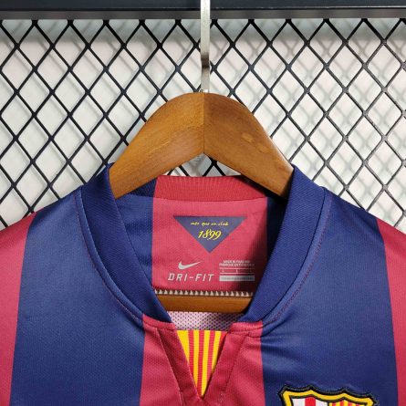Long Sleeve Barcelona Home 2014/2015 - Image 5