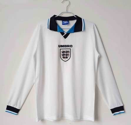 Long Sleeve England Home 1996