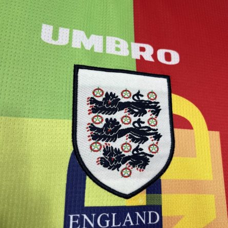 Long Sleeve England Goalkeeper Jersey 1996 - Image 5