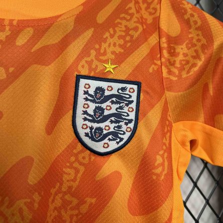Kids England Goalkeeper Jersey 2024 - Image 4