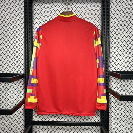 Long Sleeve England Goalkeeper Jersey 1996 - Image 4