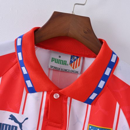 Atletico Madrid Home 1994 1995 - Image 3