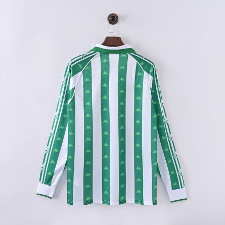 Long Sleeve Real Betis Home 1996 1997 - Image 4