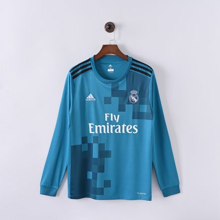 Long Sleeve Real Madrid 3rd 2017 2018 - Image 1