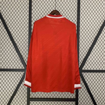 Long Sleeve Manchester United Home 1987 - Image 3
