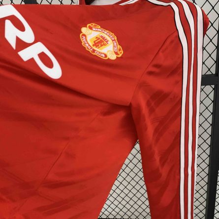 Long Sleeve Manchester United Home 1987 - Image 4