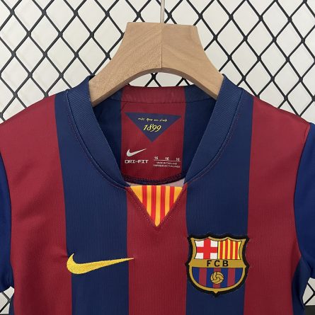 Kids Barcelona Home Jersey 2014 2015 - Image 2