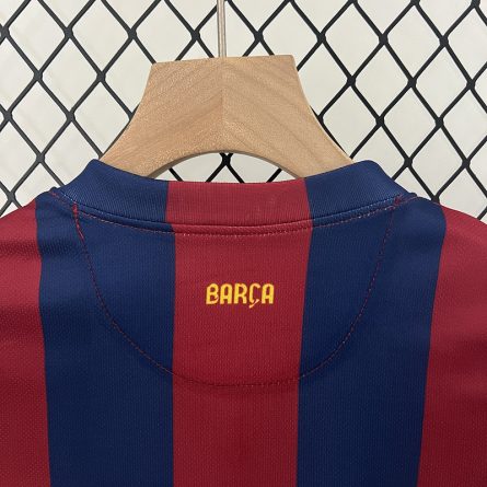 Kids Barcelona Home Jersey 2014 2015 - Image 10