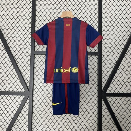 Kids Barcelona Home Jersey 2014 2015 - Image 9