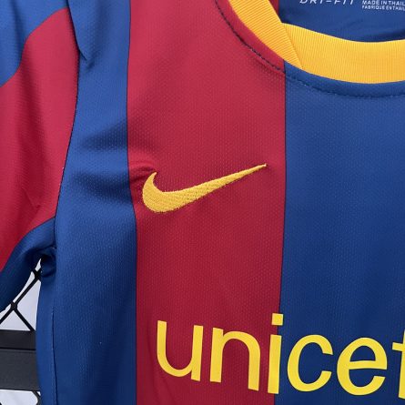 Kids Barcelona Home Jersey 2010 2011 - Image 3