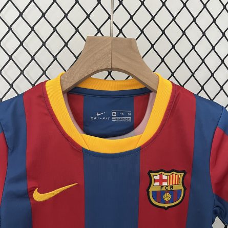 Kids Barcelona Home Jersey 2010 2011 - Image 2