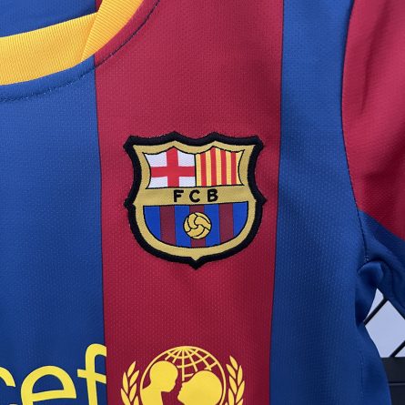 Kids Barcelona Home Jersey 2010 2011 - Image 4