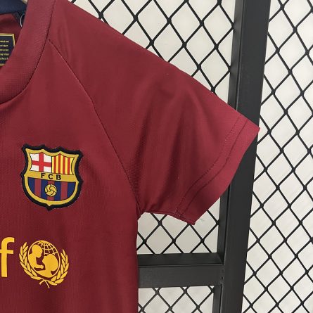 Kids Barcelona Home Jersey 2008 2009 - Image 5