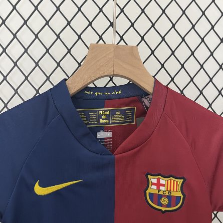Kids Barcelona Home Jersey 2008 2009 - Image 2