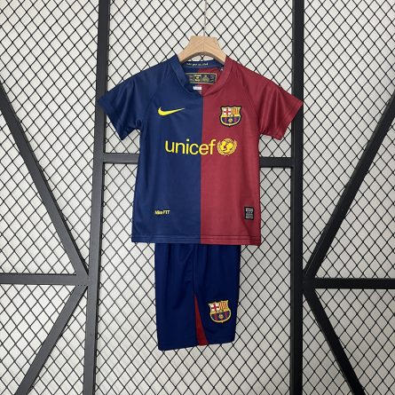 Kids Barcelona Home Jersey 2008 2009 - Image 1