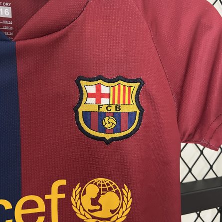 Kids Barcelona Home Jersey 2008 2009 - Image 4