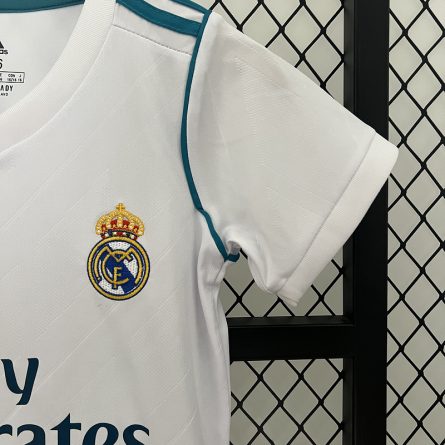 Kids Real Madrid Home 2017 2018 - Image 5