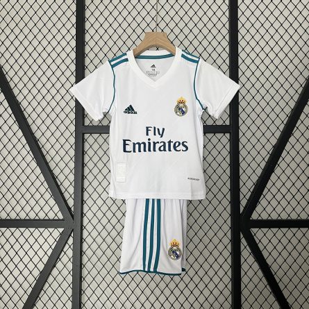 Kids Real Madrid Home 2017 2018 - Image 1