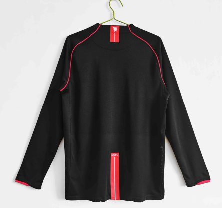 Long Sleeve Manchester United Away 2007 2008 - Image 3