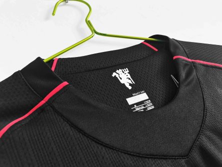 Long Sleeve Manchester United Away 2007 2008 - Image 6
