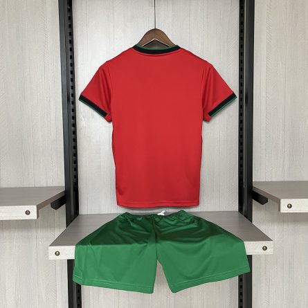 Kids Portugal Home Jersey 2024 - Image 4